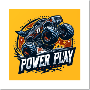 Monster Truck, Power Play Posters and Art